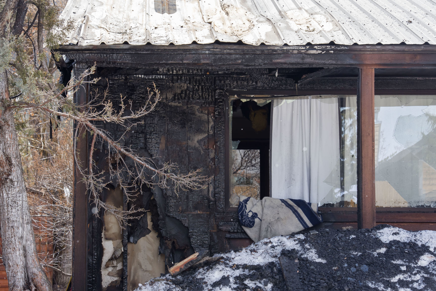 Fire in East Jackson